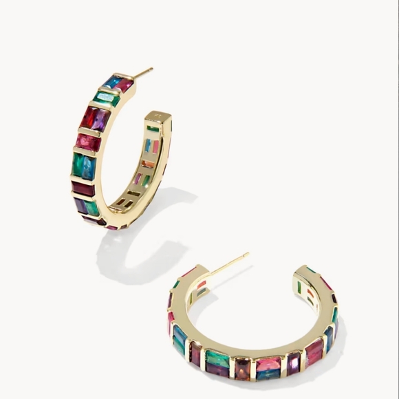 Kendra Scott Jewelry - Kendra Scott Jamie Hoop Earrings New!